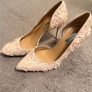 Elegant Floral Women's Heels